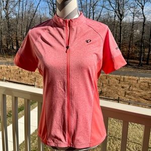 **SOLD**Pearl Izumi Cycle Spin Womens Jersey Size: L. Full Zipper